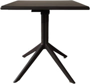 L'Arcolaio Folding Table Black Top 70x70x75 cm