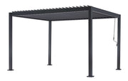 L'Arcolaio Vulcano 3x4 m Anthracite Aluminum Bioclimatic Pergola