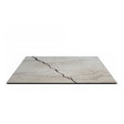 Piano tavolo HPL 80×80 cm sp. 10 mm finitura White Moon Geo bianco pietra, antigraffio. Made in Italy per bar e ristoranti