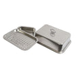 le marquier le marquier kit cottura a vapore piatto supporto traforato inox ean 3339380170506