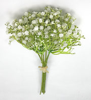 Line Two Elle Gipsophila Bouquet D 19 Cm H 32 Cm White