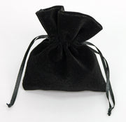 Linea Due Elle Fabric Bag 10 x 12 Cm Black 12 Pcs