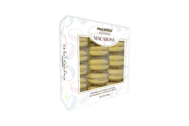 immagine-1-maxtris-macarons-limone-210-gr-colore-giallo-15-pz-ean-8022470866179