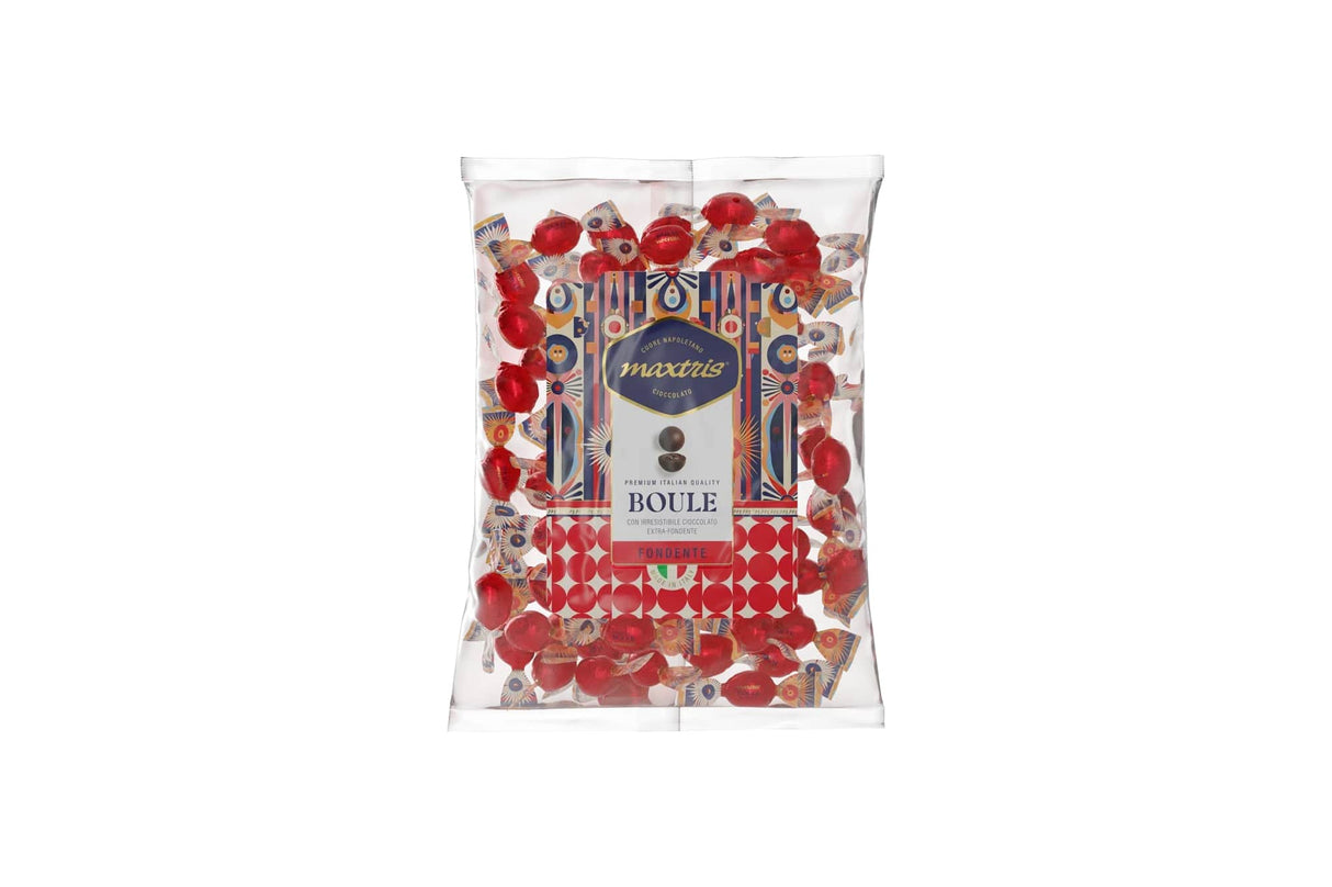 maxtris maxtris boule natale cioccolata fondente 50 bag da 1 kg ean 8022470877328