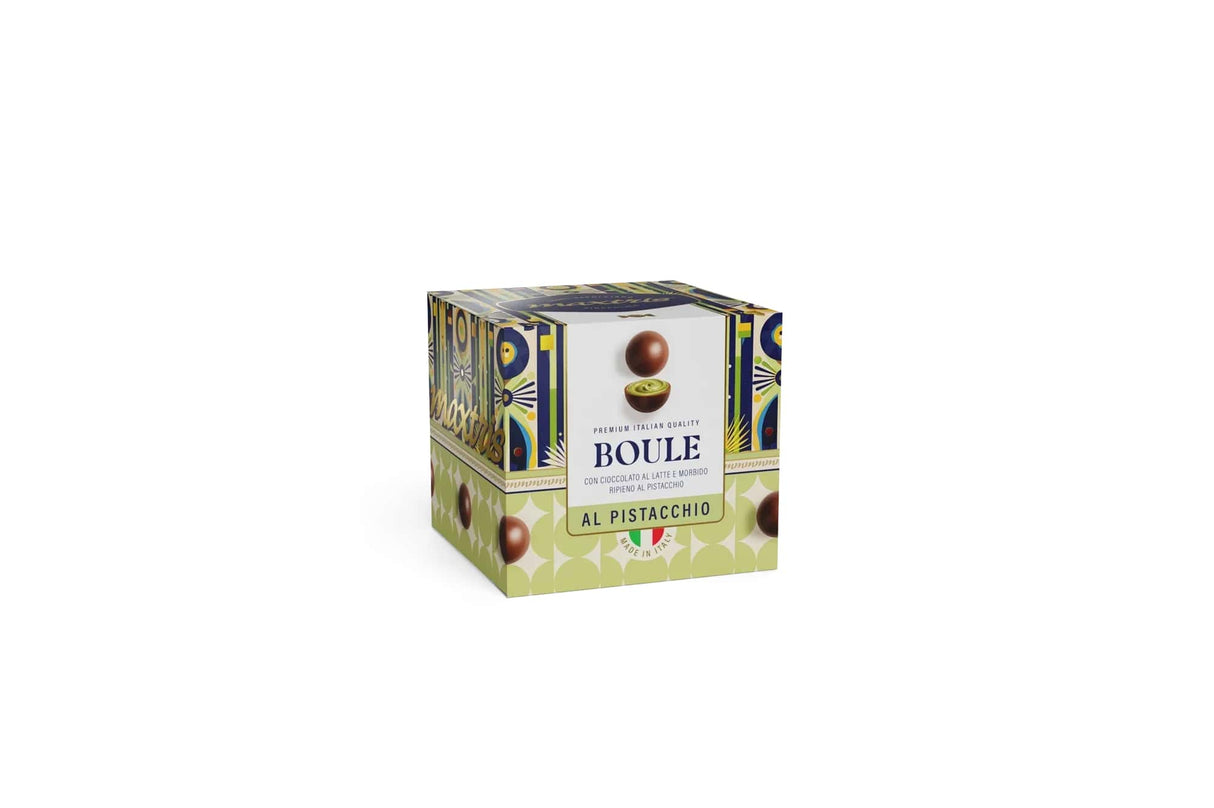 maxtris maxtris boule pistacchio cubotto natalizio 150g ean 8022470877267