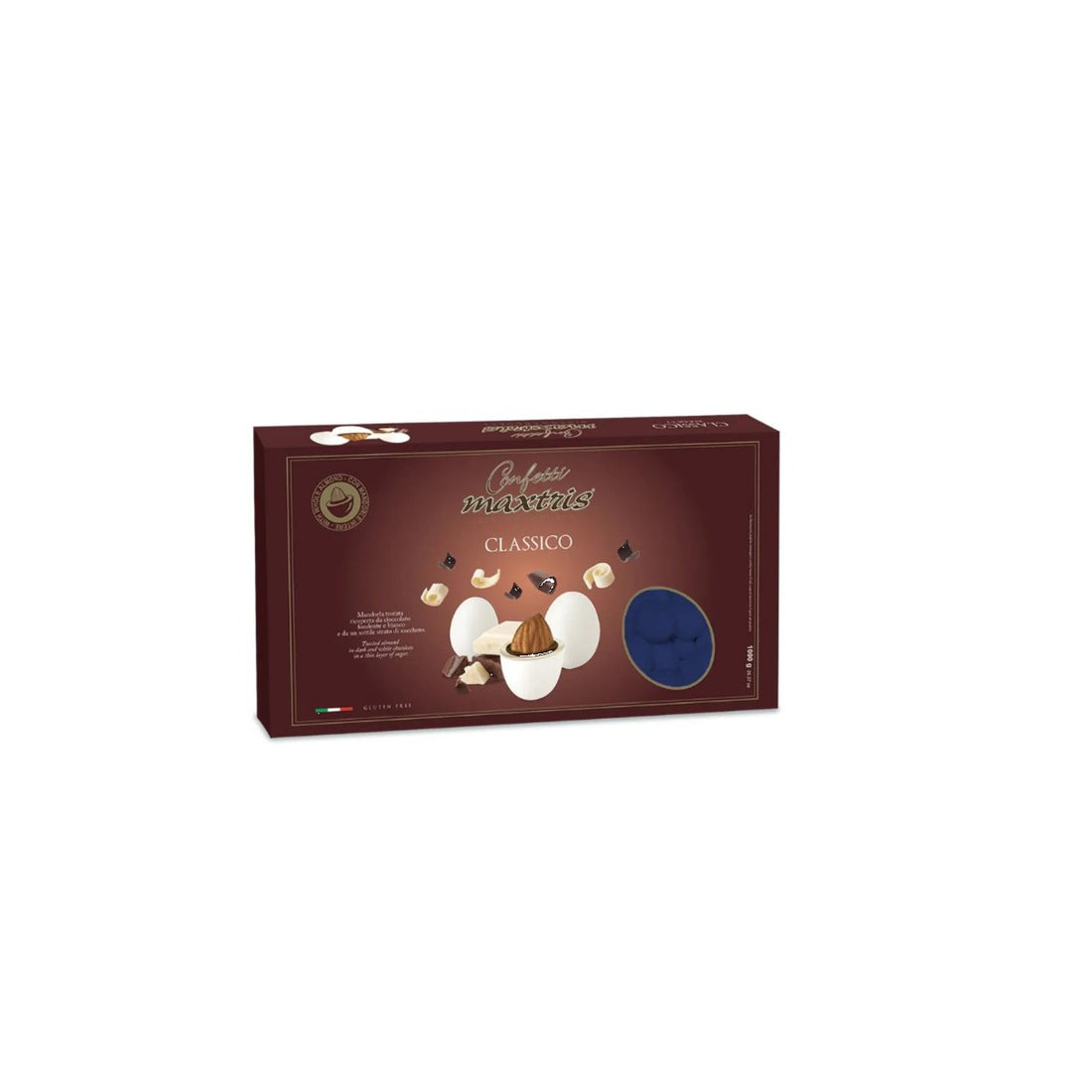 maxtris maxtris confetti ciocomandorla classico blu 1kg ean 8022470205107