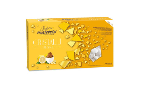 maxtris maxtris confetti cristalli al limone mandorle tostate 1 kg ean 8022470879483
