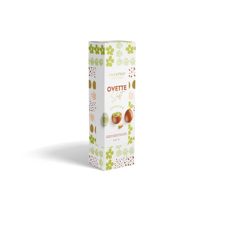 maxtris maxtris ovette di pasqua soft pistacchio stagnolate in astuccio 200 gr ean 8022470871203