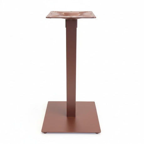 moia greenwood moia greenwood basamento a piastra piatta acciaio verniciato marrone