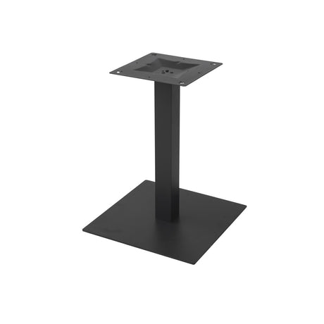 moia greenwood moia greenwood basamento tavolo quadrato in acciaio nero 55 x 55 cm 21 kg base robusta con tubo 8 0 x 80 mm design moderno ean 8013054838767
