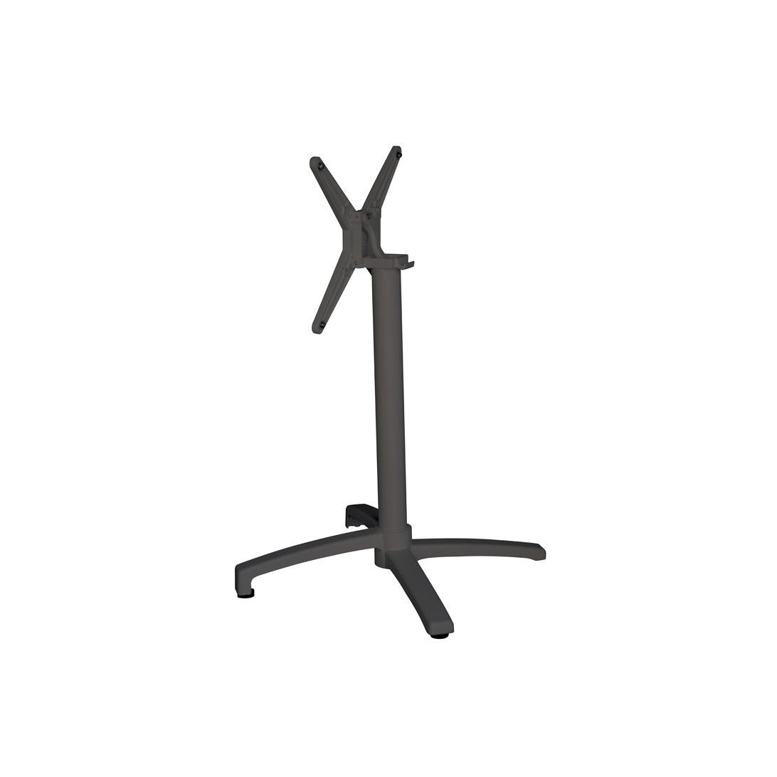 moia greenwood moia greenwood base tavolo in alluminio 40 x 40 cm tubo d 7 cm 7 kg antracite basamento resistente design moderno ean 8013054835476