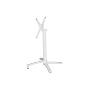 Moia Greenwood White Aluminum Folding Table Base Ø 60 mm 7 kg