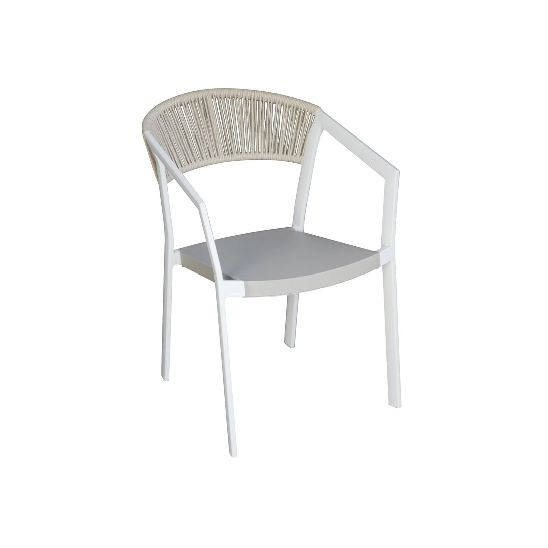 moia greenwood moia greenwood sedia poltrona cagliari in alluminio bianco poltrona outdoor con wicker canapa e textilene coffee ean 8013054835285
