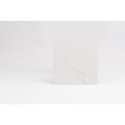 Moia Greenwood White Marble Effect Stoneware Table Top 80x80 cm