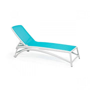 Nardi Atlantic Sunbed White Light Blue