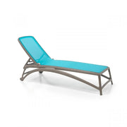 Nardi Atlantic Sunbed Dove Grey Light Blue