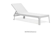 Nardi Plano Sunbed White White Fabric Polypropylene Adjustable
