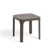 Nardi Net Table 40 Tobacco Polypropylene Stackable