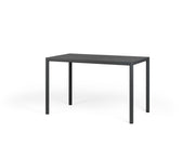 Nardi Piave 120 x 70 Rectangular Table Painted Anthracite Laminate Materia Anthracite