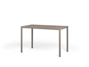 Nardi Piave 120 x 70 Rectangular Table Painted Dove Grey Laminated Materia Dove Grey