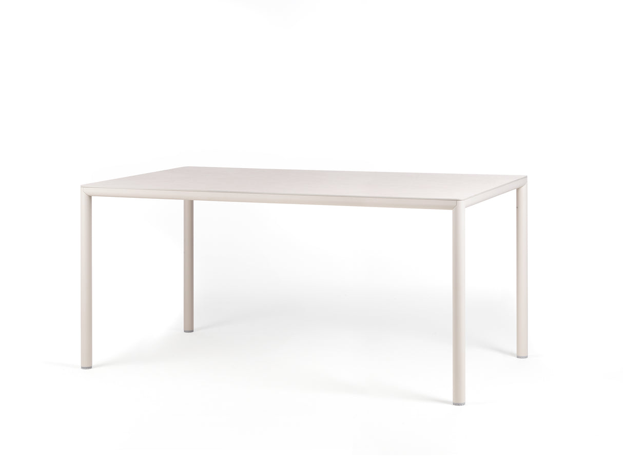 nardi nardi piave 160 x 90 tavolo rettangolare verniciato corda lamin materia corda ean 8010352555686