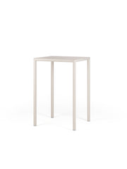 Nardi Piave 70 High Square Table Painted Corda Lamin Materia Corda