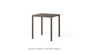 Nardi Piave 70 Square Table Painted Tobacco Laminate Tobacco