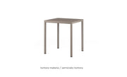 Nardi Piave 70 Square Table Painted Tortora Lamin Materia Tortora