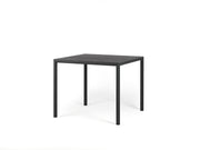 Nardi Piave 90 Square Table Painted Anthracite Laminate Materia Anthracite