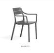 nardi nardi sedia cassia armchair colore basalto ean 8010352220256