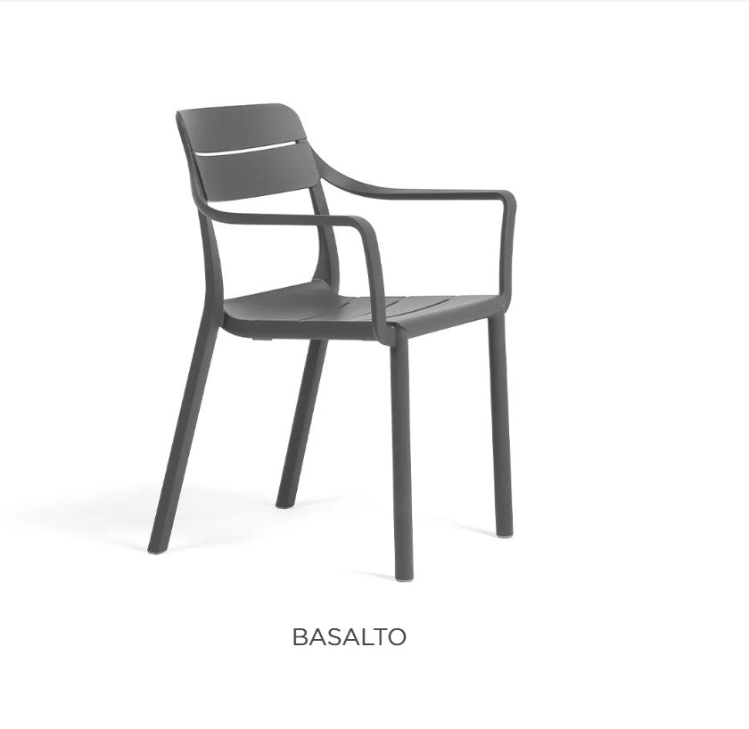 nardi nardi sedia cassia armchair colore basalto ean 8010352220256