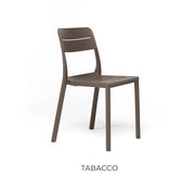 Nardi Cassia Bistrot Tobacco Polypropylene Stackable Chair