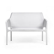 Nardi Net Bench Matte White Polypropylene 2-Seater