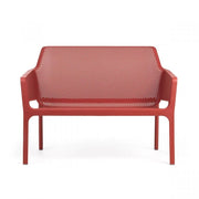 Nardi Net Bench Matt Coral Polypropylene 2-Seater
