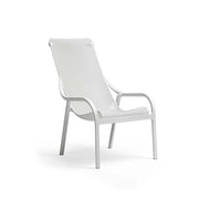 Nardi Net Lounge Armchair White Polypropylene Stackable