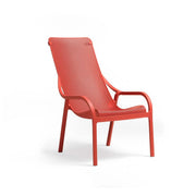Nardi Net Lounge Armchair Matt Coral Polypropylene