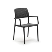 Nardi Bora Anthracite Armchair Polypropylene Stackable