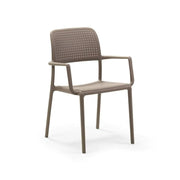 Nardi Bora Tortora Armchair Polypropylene Stackable