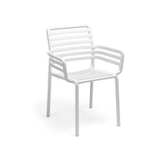 Nardi Doga Armchair White Polypropylene Stackable