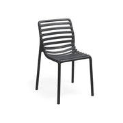 Nardi Doga Bistrot Anthracite Polypropylene Stackable Chair