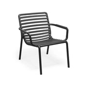 Nardi Doga Relax Armchair Anthracite Stackable