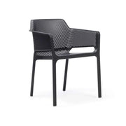Nardi Net Chair Anthracite Matte Polypropylene Stackable