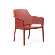 Nardi Net Relax Chair Coral Polypropylene Stackable