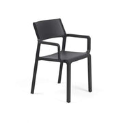 Nardi Trill Armchair Anthracite Polypropylene Stackable