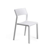 Nardi Trill Bistrot Chair White Polypropylene Stackable
