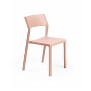 Nardi Trill Bistrot Chair Pink Polypropylene Stackable