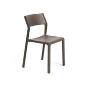 Nardi Trill Bistrot Chair Tobacco Polypropylene Stackable