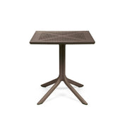 Nardi Clip 70 Square Tobacco Table