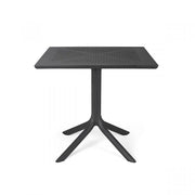 Nardi Clip 80 Anthracite Square Table