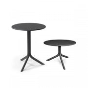 Nardi Step Anthracite Polypropylene Table Ø60 Dual Height